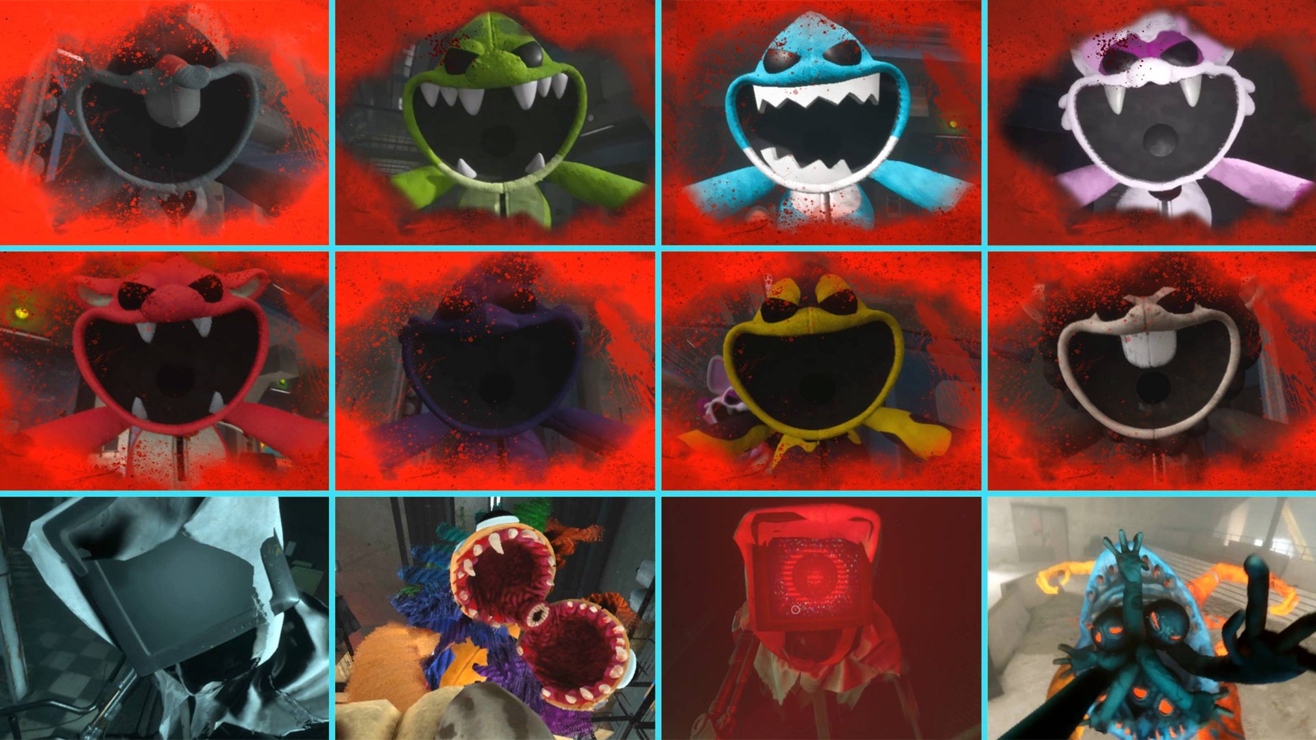 ВСЕ СКРИМЕРЫ ПОППИ ПЛЕЙТАЙМ 4 ГЛАВА ( Poppy Playtime 4 глава ) смотреть онлайн