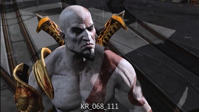 All Kratos Voice Lines (God Of War 3)