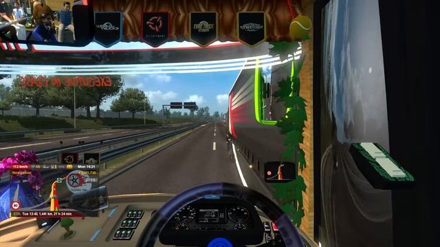 🔴LIVE : EURO TRUCK SIMULATOR 2 | CHOLA THIRUVARUR TO NAGAPATTIAM | VK BUS STAND смотреть онлайн