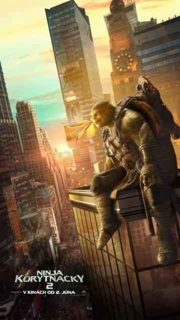Teenage Mutant Ninja Turtles: Out of the Shadows | Michelangelo Cinemagraph | Paramount Slovakia смотреть онлайн