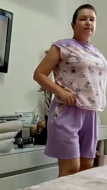 Бюджетный комплект домашней одежды из остатков тканей трикотажа #идеи #рукоделие #шитье смотреть онлайн