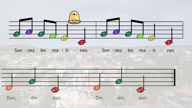 Frère Jaques Boomwhackers DoReMi PlayAlong Easy Sheet Music Solfege