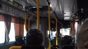 Автобус Scania CN113CLB (АН 952 22). Покатушки по Барнаулу.