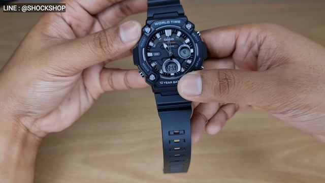 รีวิวนาฬิกาผู้ชาย Casio AEQ-120W-1A || ค่อนข้างดีเลยนะ หน้าตาแบบใหม่ด้วย