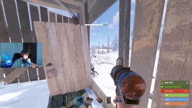 15 МИНУТ ПОСЛЕ ВАЙПА в РАСТ/RUST смотреть онлайн