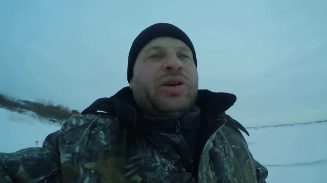 Донки со льда река Ока черта города. смотреть онлайн