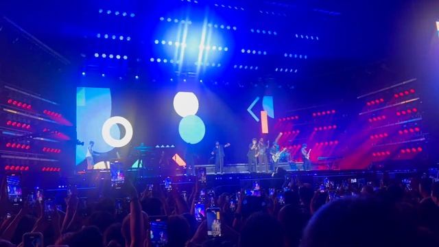 Highlights In Bruno Mars Concert In Singapore. Original Audio.