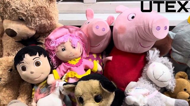 ❌ Іграшки мʼякі, Екстра. 3,5$/кг (15 кг) #1804 Секонд хенд оптом UTEX смотреть онлайн