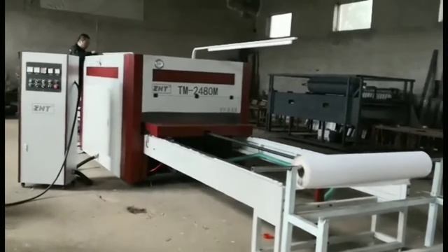 TM-2480M NEW DESIGNED VACUUM MEMBRANE PRESS MACHINE TESTING смотреть онлайн