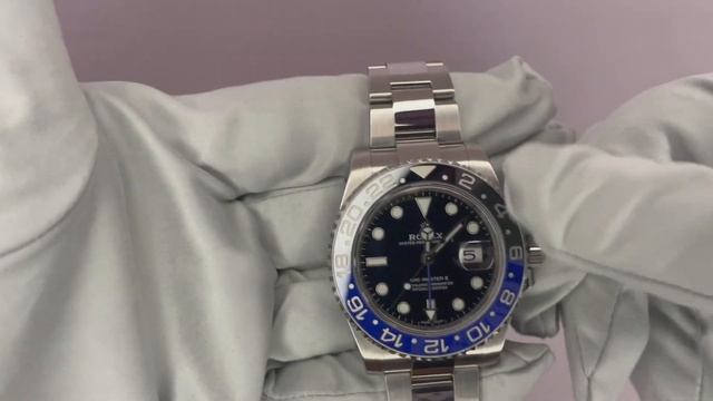 Rolex GMT-Master II 116710BLNR Batman men's watch 2017 смотреть онлайн