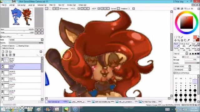 Sonic and Sally exe chibis + Mlp oc Speedpaint смотреть онлайн