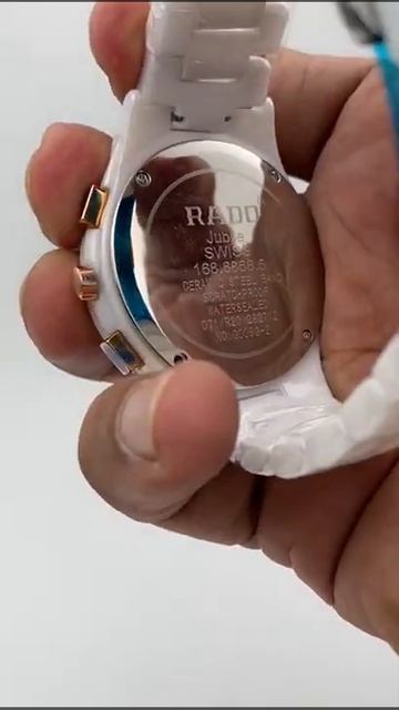 Branded Ceramic Watch For Men | White Watch