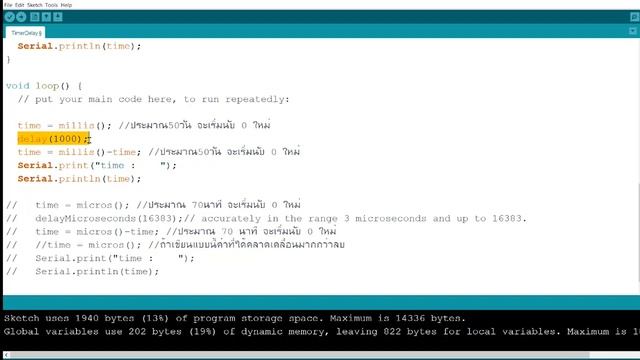 ARDUINO 15 TIMER จับเวลา หน่วงเวลา คืออะไร ใช้งานอย่างไร milis micros delay delayMicrosecounds смотреть онлайн