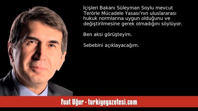FUAT UĞUR: KILIÇDAROĞLU HAKLI; TERÖRLE MÜCADELE YASASI DEĞİŞMELİ - SESLİ MAKALE DİNLE смотреть онлайн