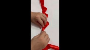 Очень быстро! Роза не срезая ленту! Самый быстрый способ сделать розу из атласных лент!