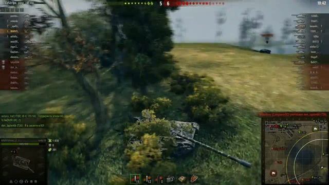 [WOT]Стандартный бой на Grille 15 смотреть онлайн