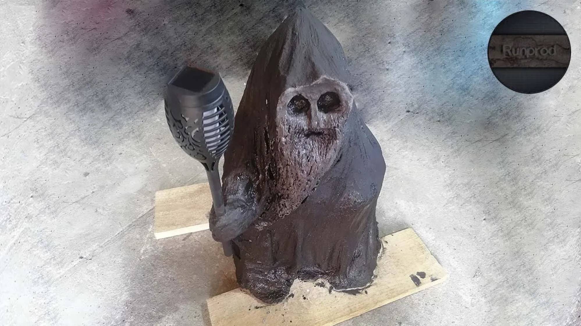 Садовый гном из старой футболки и цемента | Проще только купить смотреть онлайн