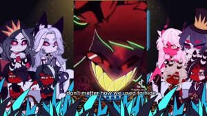 Helluva Boss react to Alastor Human form //Angst //AT)read description)