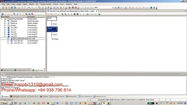 B&R Programming Languages: SFC