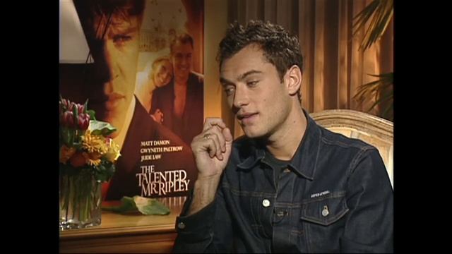 The Talented Mr. Ripley: Jude Law Exclusive Interview | ScreenSlam