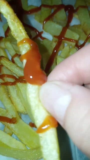 вкусное домашняя картошка фри #картофильфри #кушать #еда #shorts #картошка смотреть онлайн