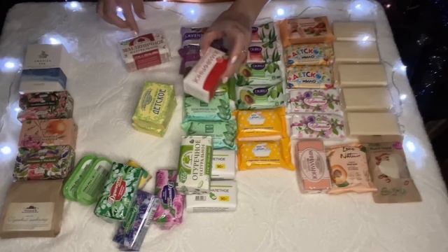 ASMR🧼РАСКЛАДЫВАЮ МЫЛО🧼ШУРШУ МЫЛОМ 50 мин🧼ДВИЖЕНИЯ РУК/САМЫЙ БЛИЗКИЙ ШЕПОТ Дыхание смотреть онлайн