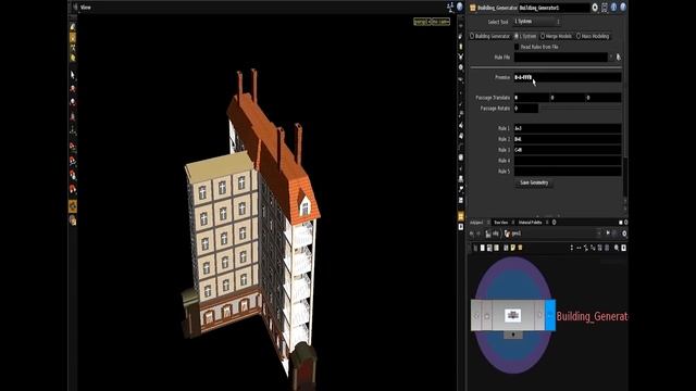 Procedural Building Generator in Houdini смотреть онлайн