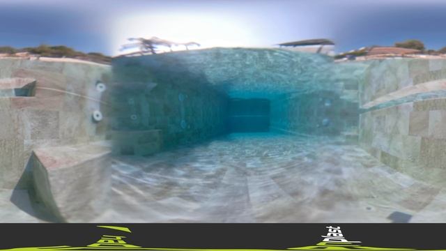 360° Vision | StoneTile Golden | Premium 3D Pool Lining смотреть онлайн