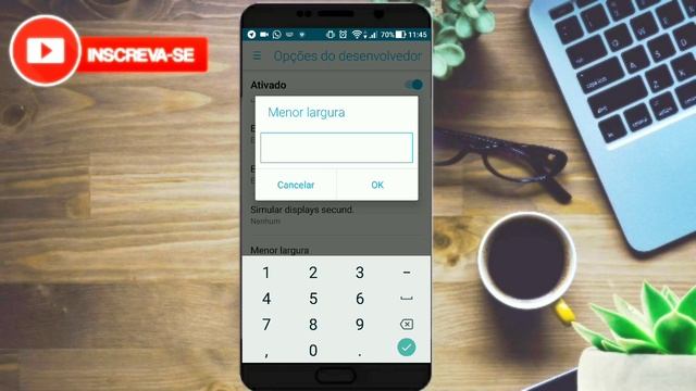 Função Secreta!! Como Diminuir Dpi Do Android- (SEM ROOT)- Android Nougat 7.0 Qualquer Aparelho смотреть онлайн