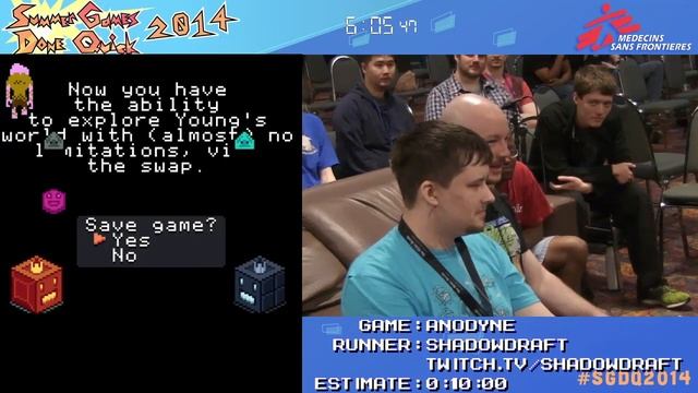 Anodyne by ShadowDraft in 6:05 - SGDQ2014 - Part 74 смотреть онлайн