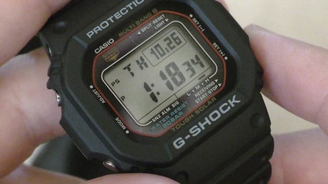 G-Shock GW-5610U - Unboxing - GW-M5610U-1ER
