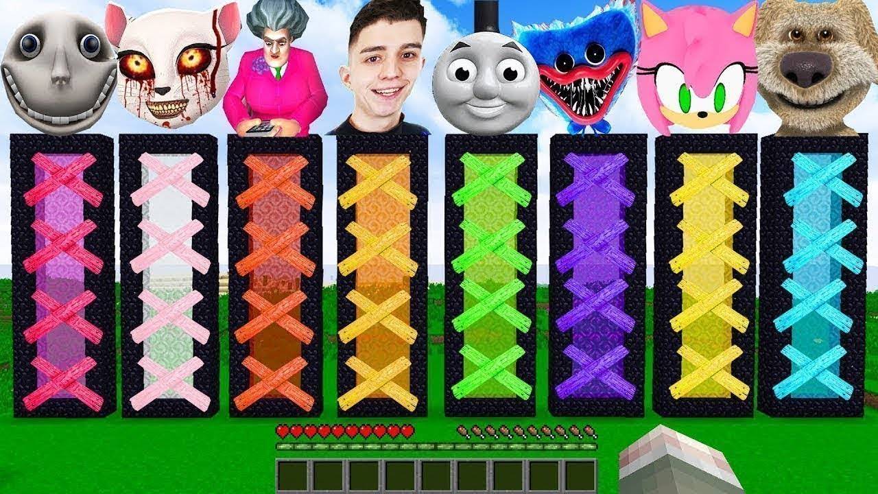 ВЫБЕРИ НОВОЕ ИСПЫТАНИЕ В ПОРТАЛАХ В МАЙНКРАФТ МИСС ТИ ХАГГИ ВАГГИ ТВ ВУМЕН смотреть онлайн