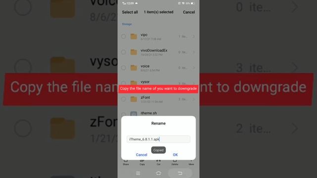 How to downgrade Vivo iTheme old version on Android 11/12 смотреть онлайн