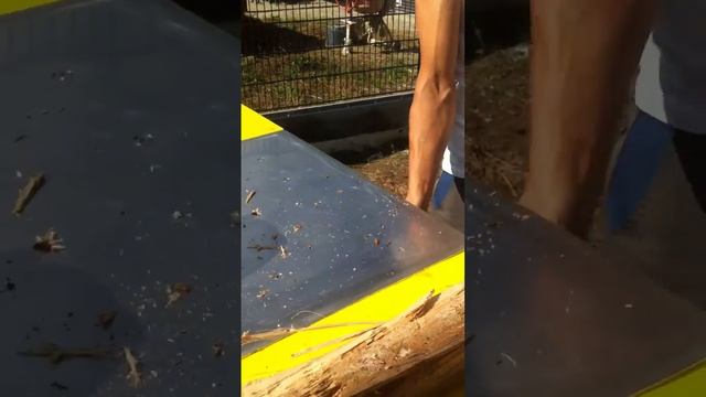 Holzspalter Kegelspalter Eigenbau 1 смотреть онлайн