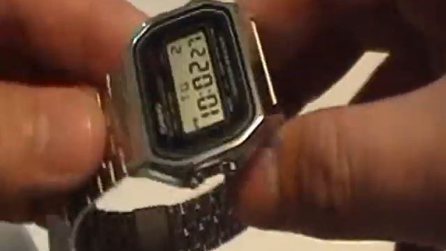 Casio Watch A159WA - N1DF (silver)