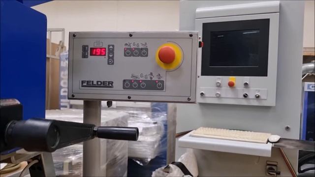 FELDER G500 Edge banding machine смотреть онлайн