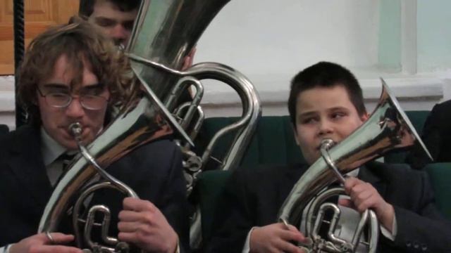 Выступление Духового оркестра. Руководитель Сериков А. И.