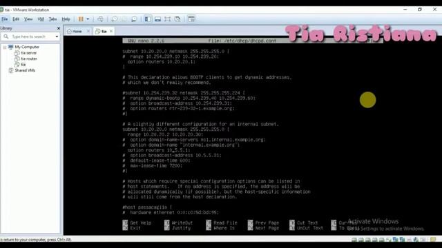 KONFIGURASI DHCP SERVER LINUX DEBIAN 8.7 смотреть онлайн