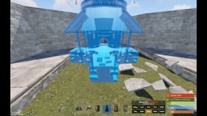 Постройка биг печки и НПЗ в Rust