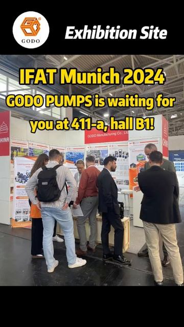 GODO PUMPS At The IFAT Munich 2024 #pumps #transfer #godo #manufacturing#diaphragmpumps