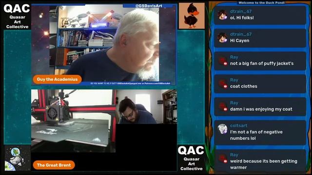 Quasar Art Collective- A collaborative Art Stream смотреть онлайн