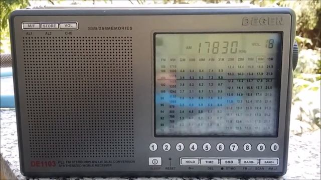 BBC Signing On 17830KHz 05MAR 2016 16 00 utc смотреть онлайн