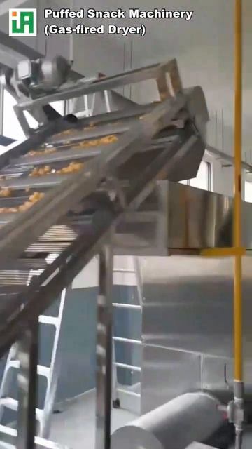 5-layer 11-meter Puffed Snack Stainless Steel Gas-fired Dryer (with 2 sets of BALTUR burners) смотреть онлайн