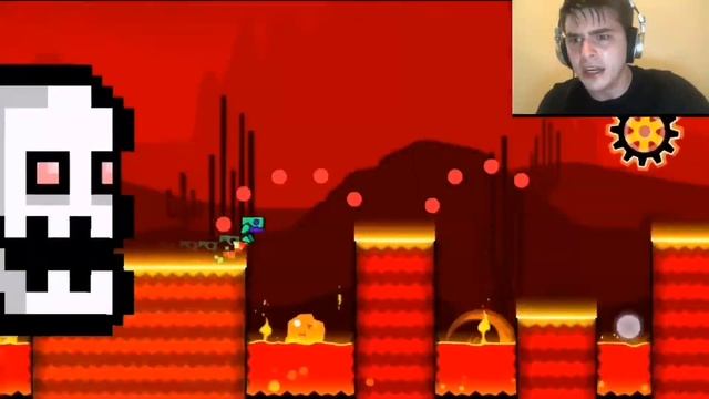 Спидранер проходит Geometry Dash | Press start смотреть онлайн