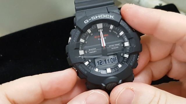 Casio GA 800 acertando a hora смотреть онлайн