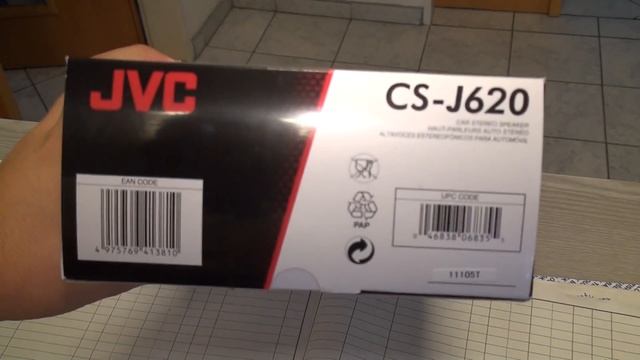 JVC CS-J620 Car Stereo Speakers