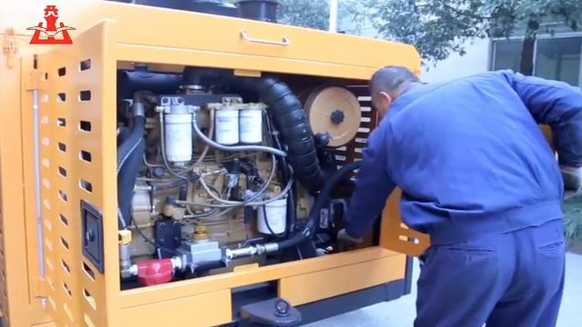 The Check And Start For DTH Sruface Drilling Rig KG940A, Bore Hole Drilling