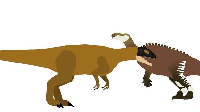 DFG Saurophaganax vs Iguanodon смотреть онлайн