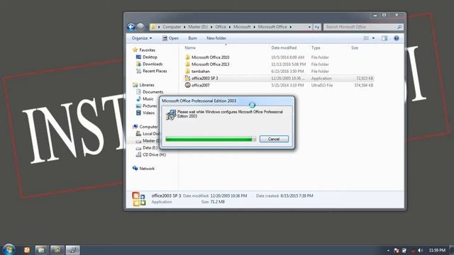 instal aplikasi microsoft office 2003 смотреть онлайн