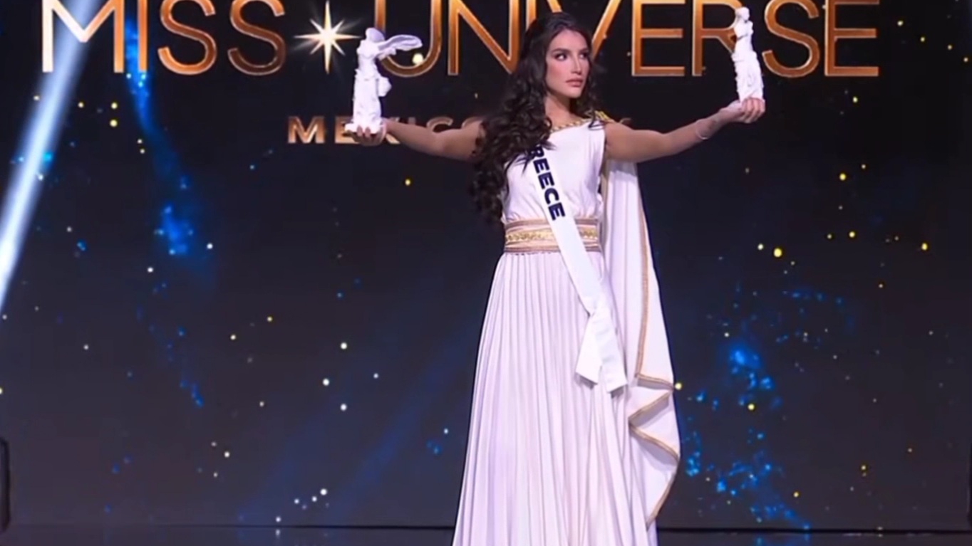 Greece Miss Universe 2024 (73) Christianna Katsieri Греция Мисс Вселенная 2024 Национальный костюм